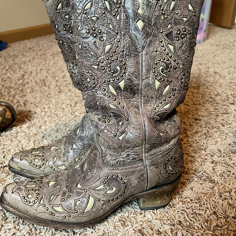7.5 Womens Corral Cowboy boots